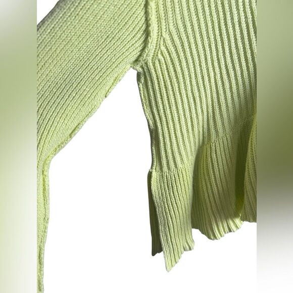Free People Layer Cake Sweater in Key Lime - Picture 10 of 16